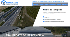 Desktop Screenshot of palmacargo.com